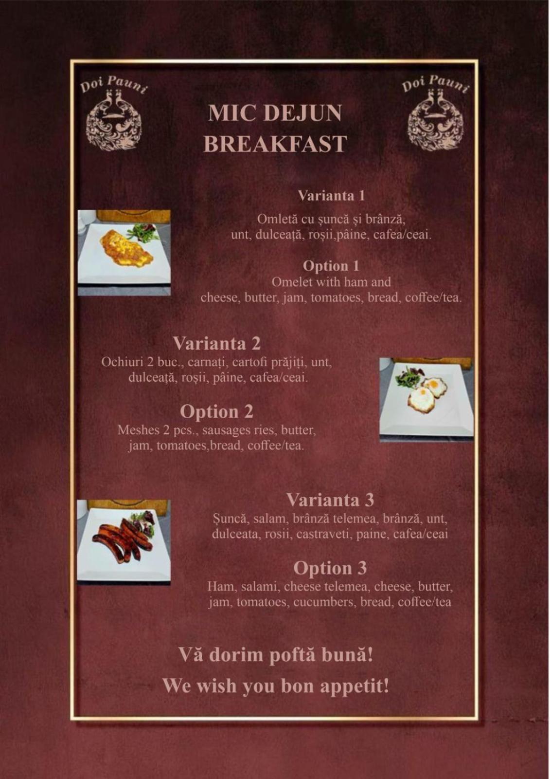 Pensiune Restaurant Pizzerie 2 Pauni Borşa Buitenkant foto