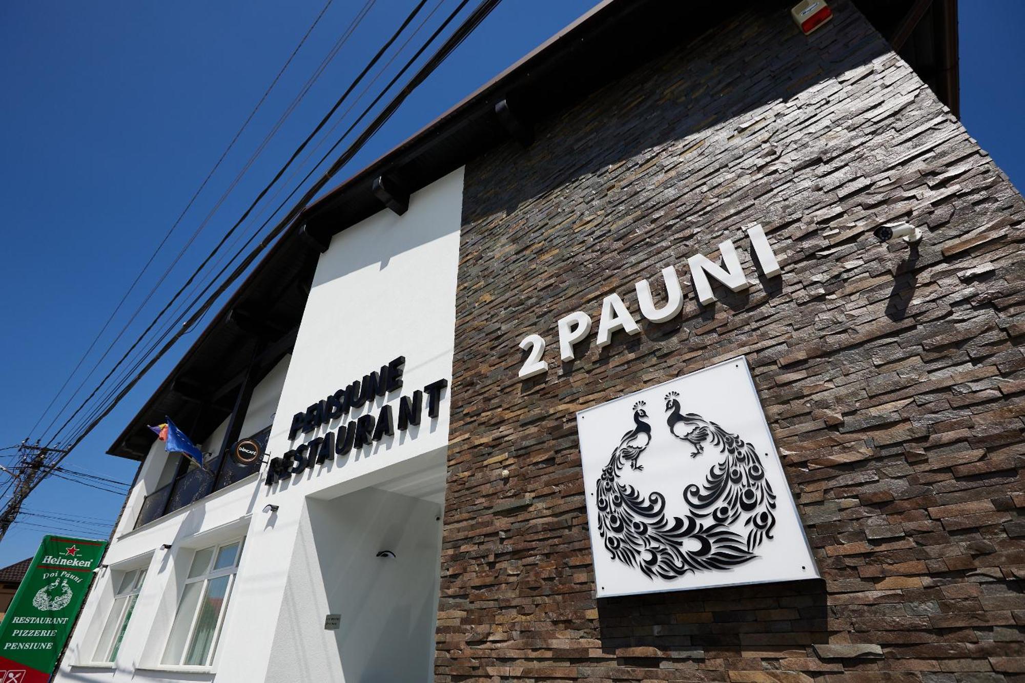 Pensiune Restaurant Pizzerie 2 Pauni Borşa Buitenkant foto